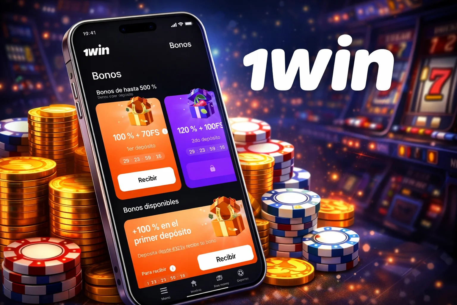 Consigue más con las bonos de la aplicación