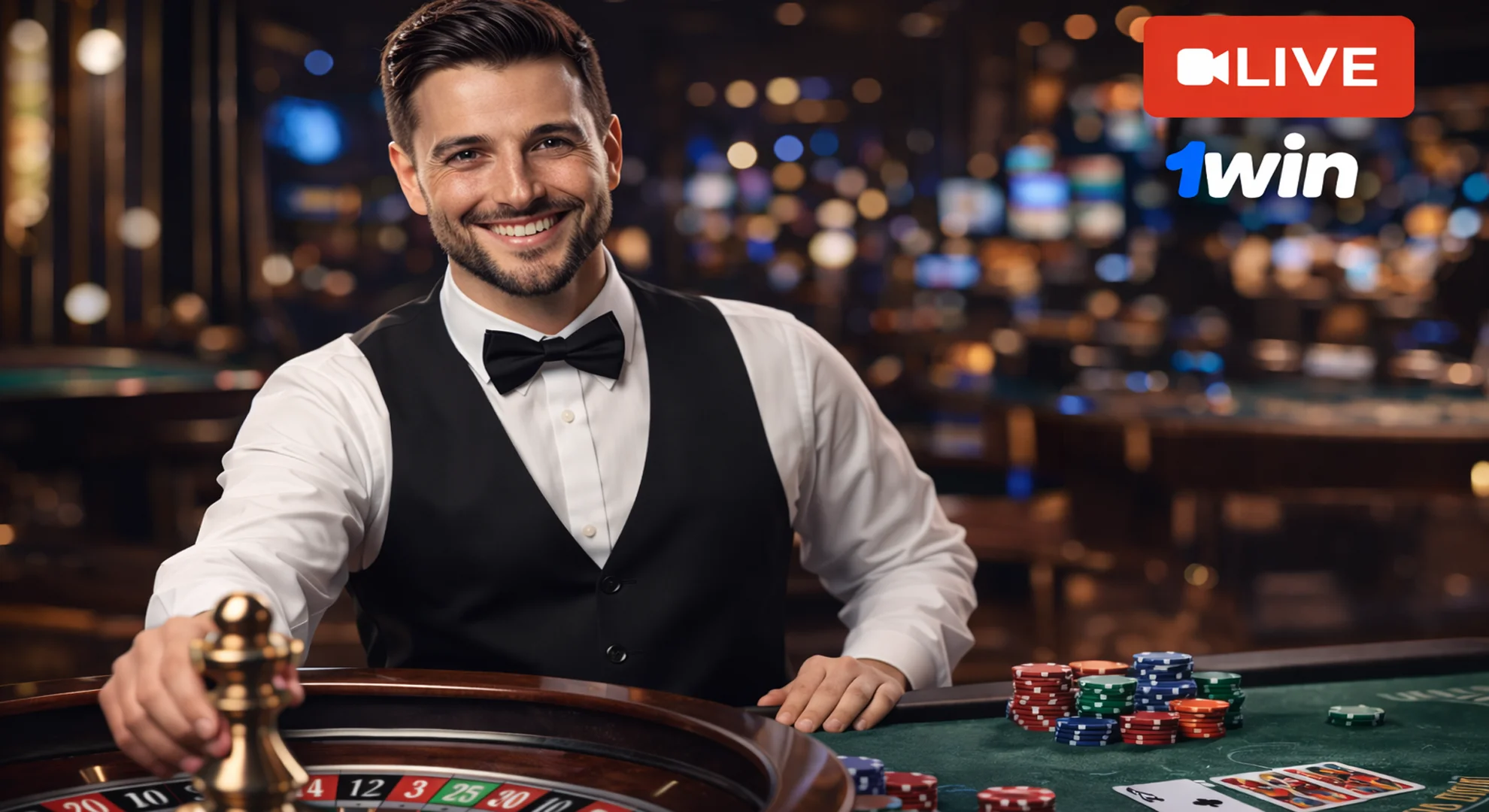 Casino en vivo con crupieres