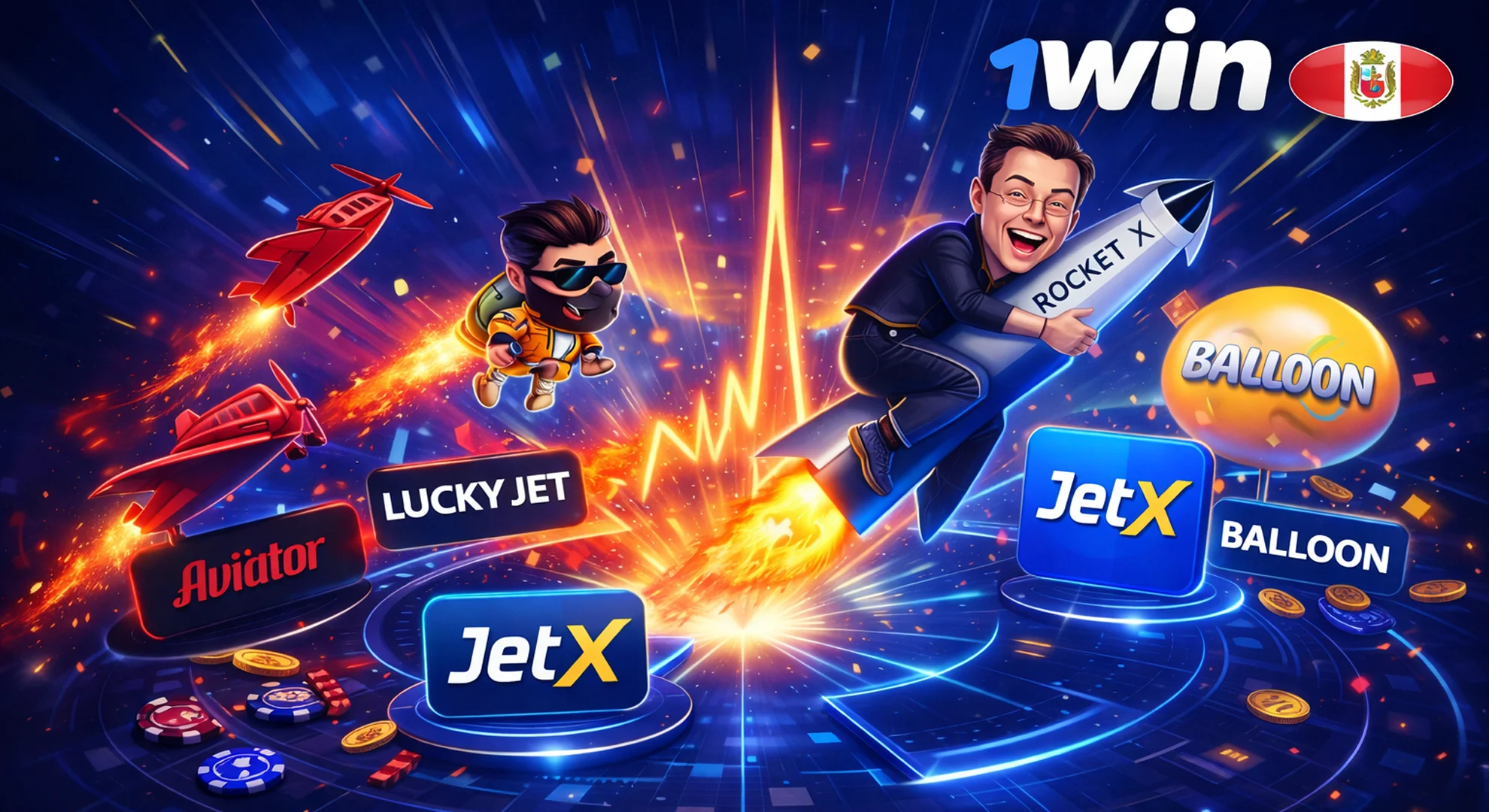 Juegos crash e instantáneos